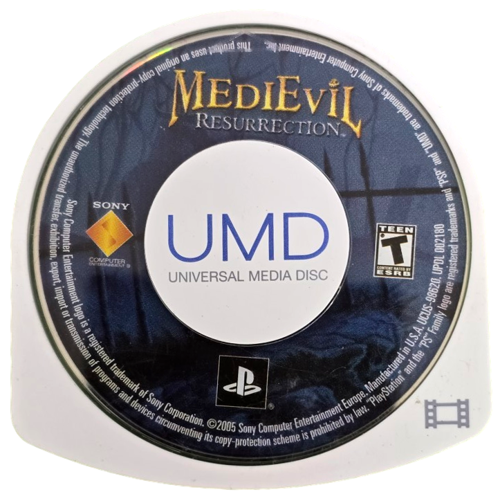 Medievil Resurrection Sony PSP Game Disc Only