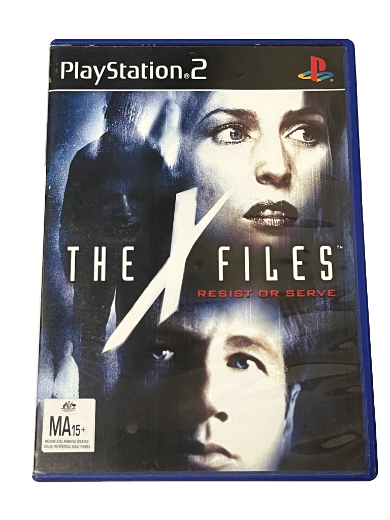 The X Files Resist or Serve PS2 PAL *Complete* (Preowned)