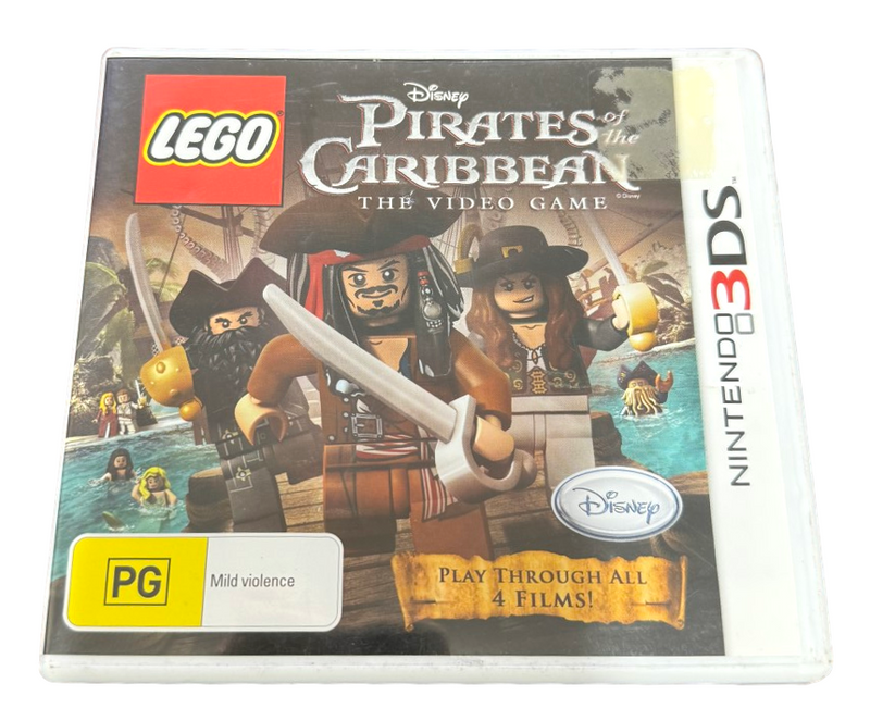 Lego Pirates of the Caribbean Nintendo 3DS 2DS Game  *Complete* (Preowned)