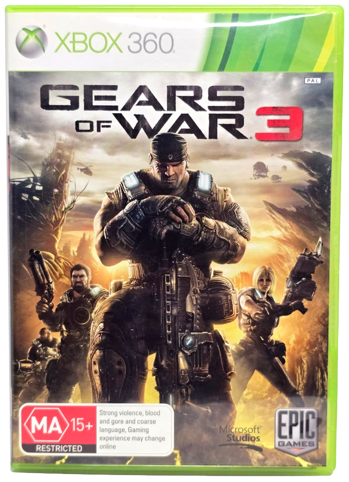 Gears Of War 3 XBOX 360 PAL XBOX360