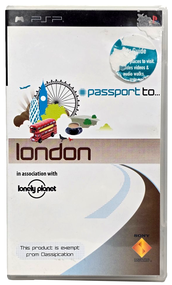 Passport to London Sony PSP Game