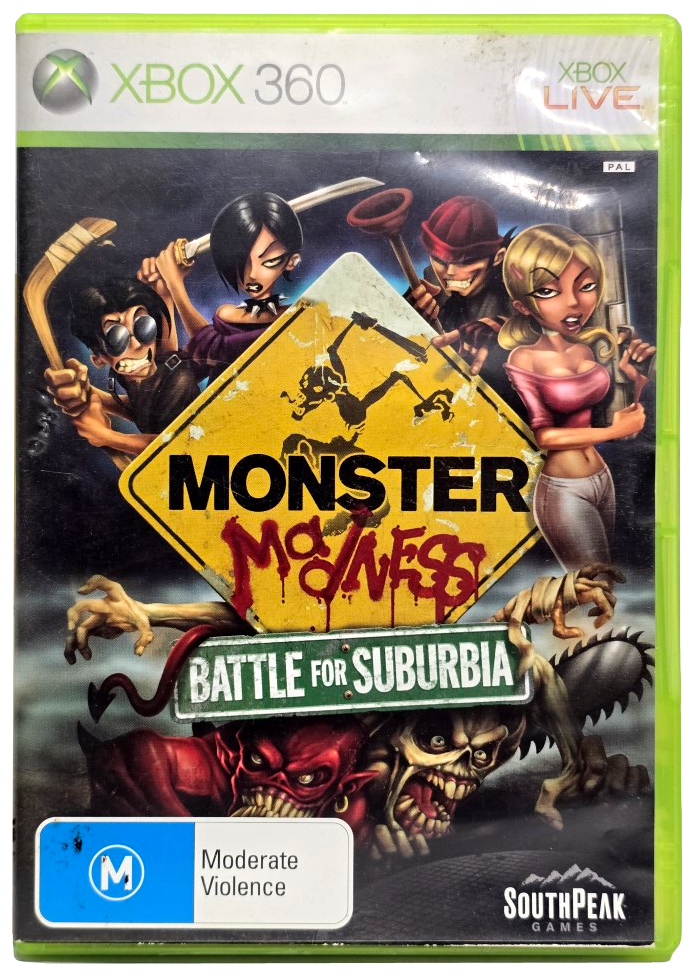 Monster madness Battle For Suburbia XBOX 360 PAL