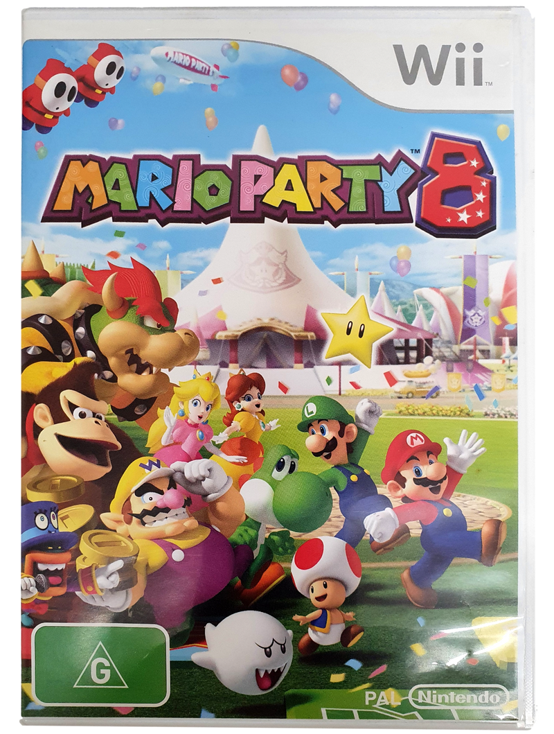 Mario Party 8 Nintendo Wii PAL *No Manual*  Wii U Compatible (Pre-Owned)