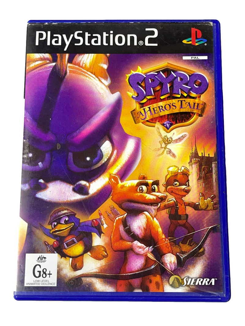 Spyro A Hero's Tail PS2 PAL *Complete*