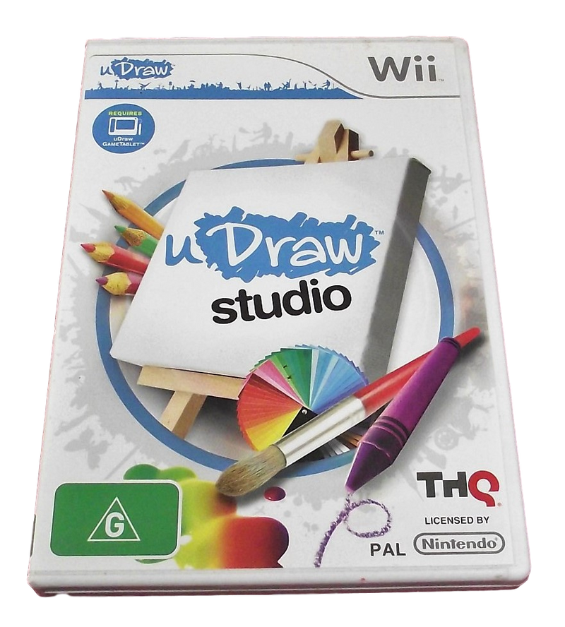 U Draw Studio Nintendo Wii PAL *Complete* Wii U Compatible (Preowned)