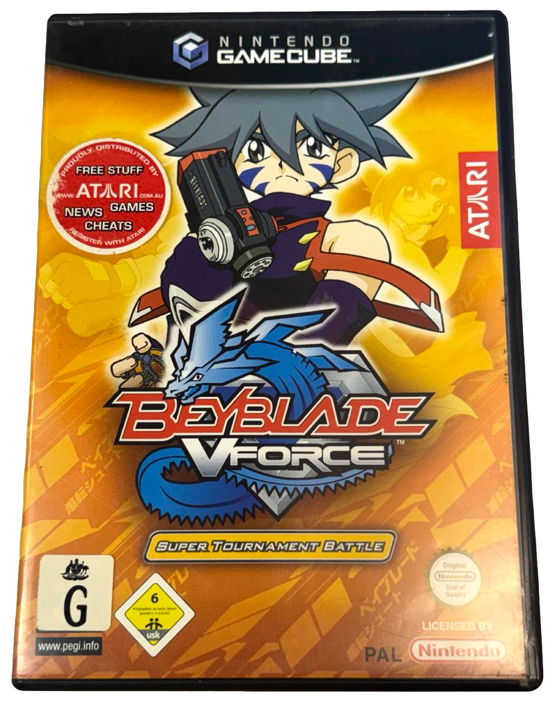 Beyblade V Force Nintendo Gamecube PAL *Complete*