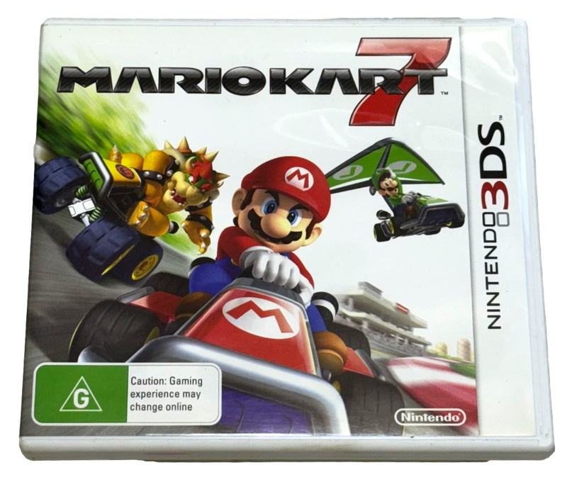 Mario Kart 7 Nintendo 3DS 2DS Game *No Manual* (Preowned)