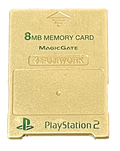 1 x Fujiwork Magic Gate PS2 Memory Card PlayStation 2 8MB (Preowned)