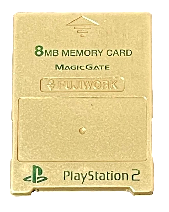 1 x Fujiwork Magic Gate PS2 Memory Card PlayStation 2 8MB (Preowned)