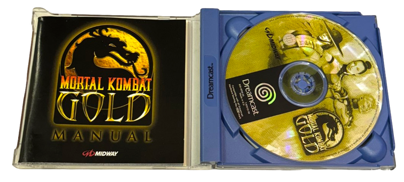 Mortal Kombat Gold Sega Dreamcast PAL *Complete* (Preowned)