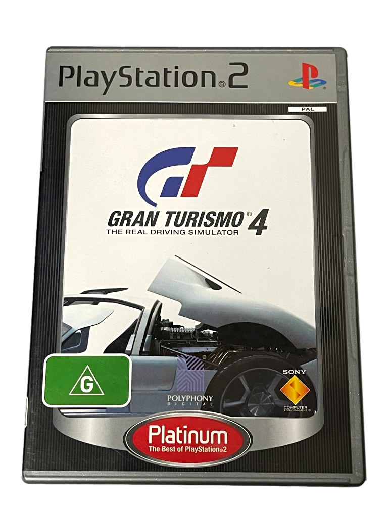 Gran Turismo 4 PS2 (Platinum) PAL *Complete*