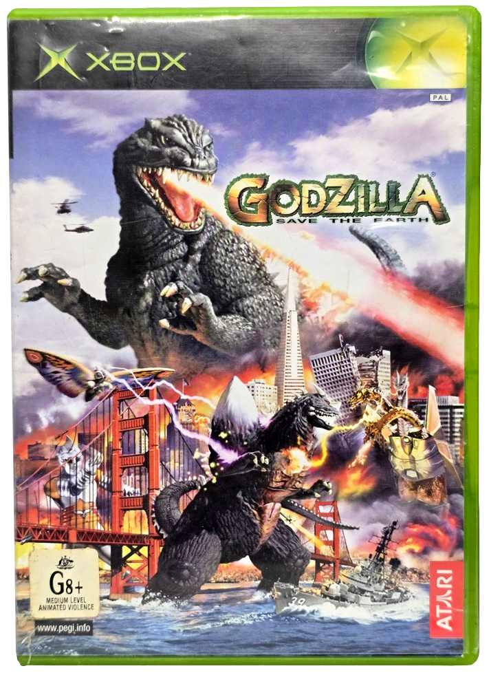 Godzilla Save The Earth Xbox Original PAL *Complete*