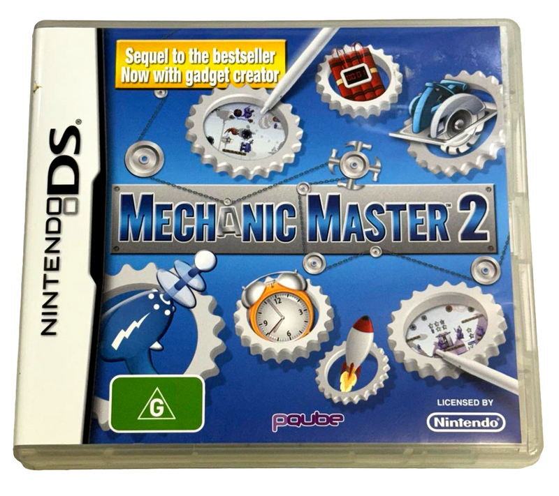 Mechanic Master 2 Nintendo DS 2DS 3DS Game *Complete (Preowned)