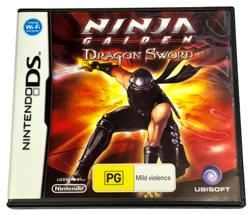 Ninja Gaiden Dragon Sword Nintendo DS 2DS 3DS Game *Complete* (Preowned)