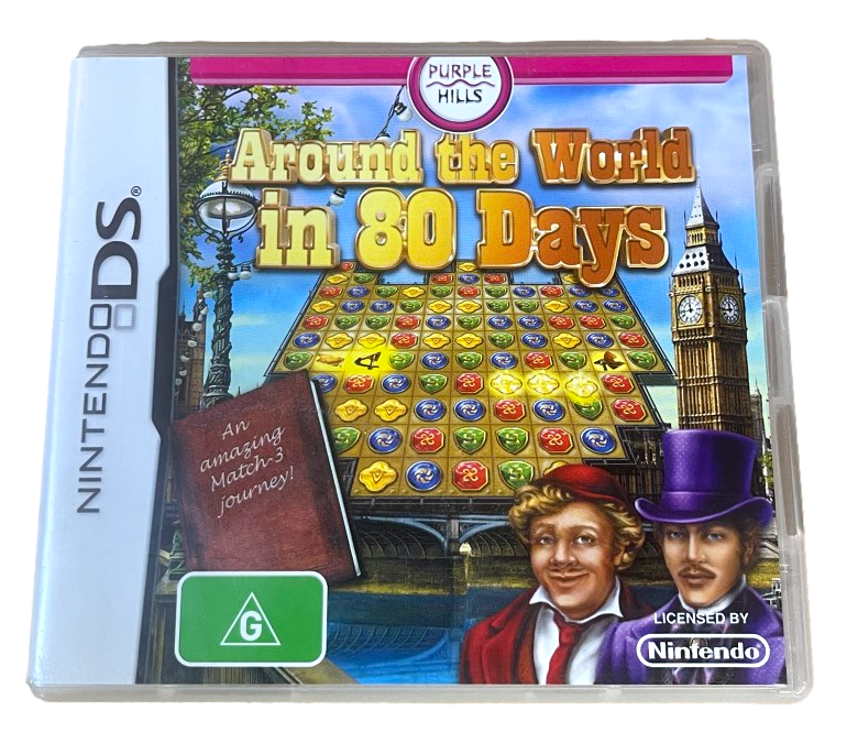 Around the World in 80 Days Nintendo DS 2DS 3DS Game *Complete* (Preowned)