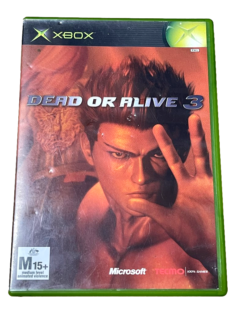 Dead or Alive 3 XBOX Original PAL *Complete* (Preowned)