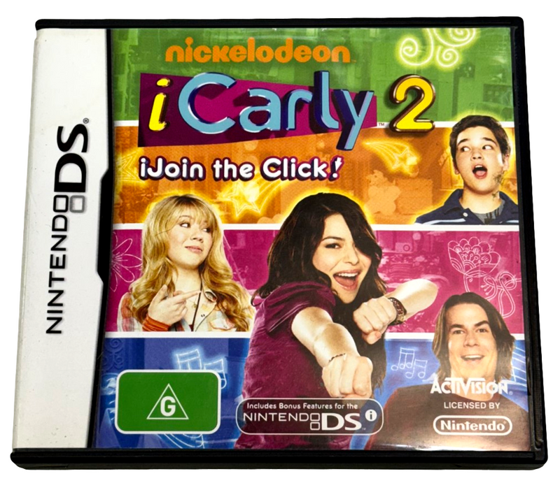 iCarly 2 Nintendo DS 2DS 3DS *Complete* (Preowned)