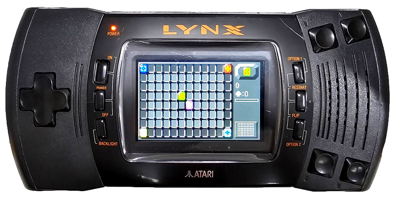 Atari Lynx II Handheld Console PAG-0401 BennVenn LCD Upgrade Caps & Membrane. (Refurbished)