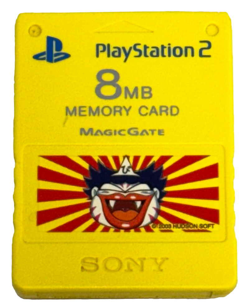 Genuine Sony PS2 Memory Card Momotaro Dentetsu (Preowned)