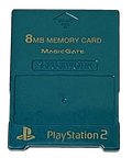 1 x Fujiwork Magic Gate PS2 Memory Card PlayStation 2 8MB (Preowned)
