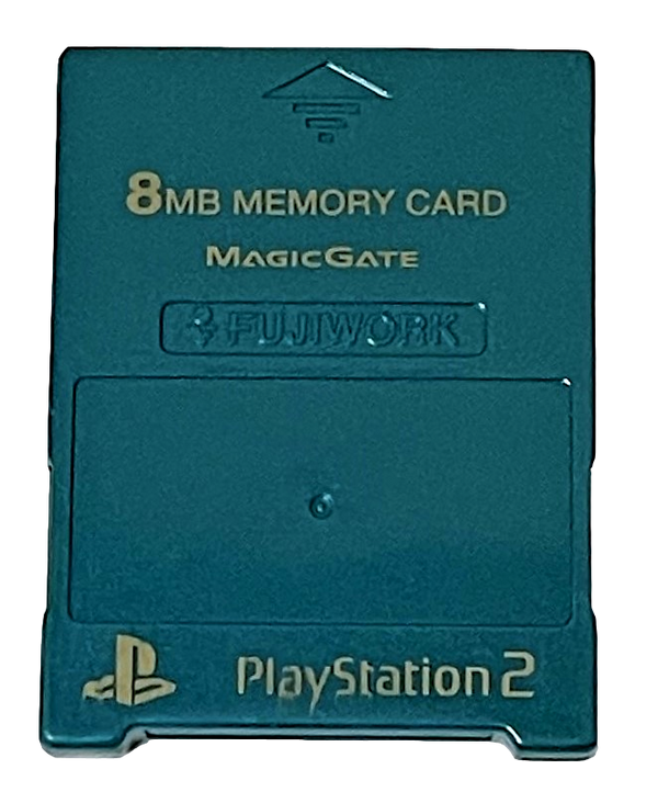 1 x Fujiwork Magic Gate PS2 Memory Card PlayStation 2 8MB PAL and NTSC