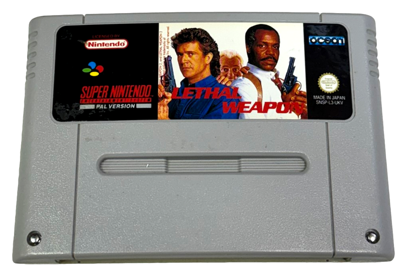 Lethal Weapon Super Nintendo SNES PAL (Preowned)