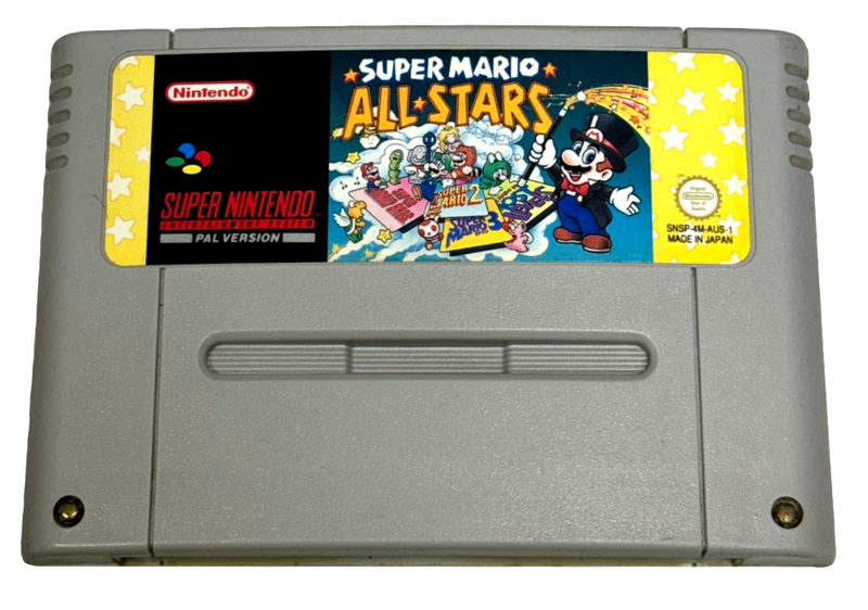 Super Mario All Stars Super Nintendo SNES PAL (Preowned)