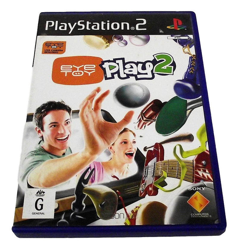 Eye Toy PS2 Playstation 2 Ultimate Dropdown Selection PAL Games Eyetoy (Preowned)