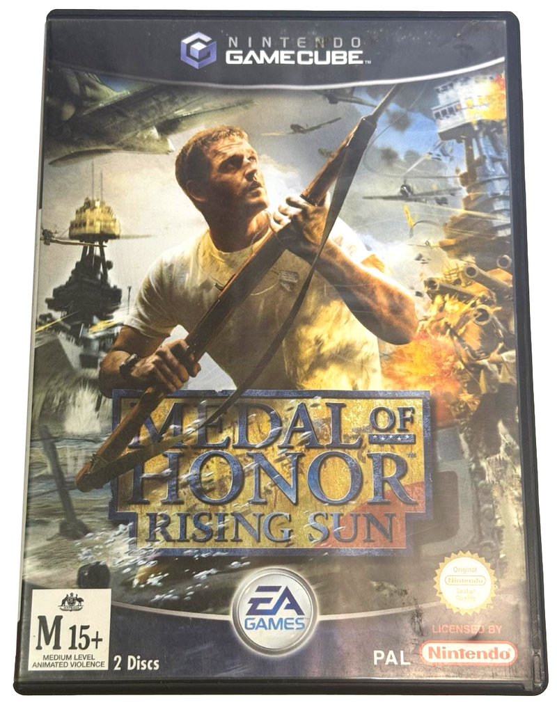 Medal of Honor Rising Sun Nintendo Gamecube PAL *Complete*