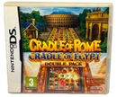 Cradle of Rome / Egypt Double Pack Nintendo DS 2DS 3DS Game Complete0