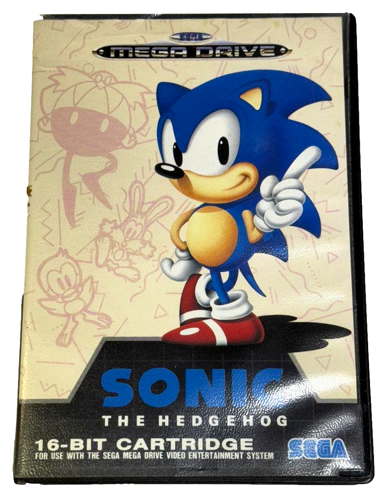 Sonic The Hedgehog Sega Mega Drive PAL *No Manual* (Preowned)