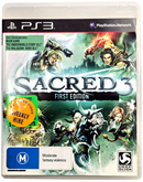 Sacred 3 First Edition Sony PS3 Ex Rental0