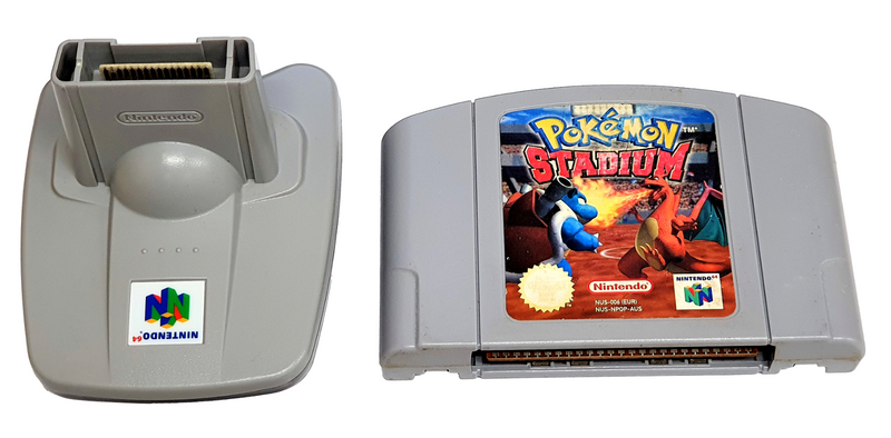 Pokemon Stadium and Transfer Pak Nintendo 64 N64