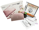 Metallic Rose Pink Nintendo DS Lite Console + Original Charger And Game In Box0