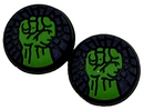Thumb Grips x 2 For PS4 PS5 XBOXONE Xbox Series X Toggle Cover Cap - The Hulk0