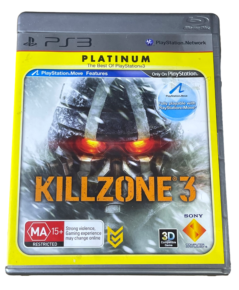 Killzone 3 Sony PS3 (Preowned)