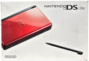 Metallic Red/Black Nintendo DS Lite Console + Original Charger In Box1