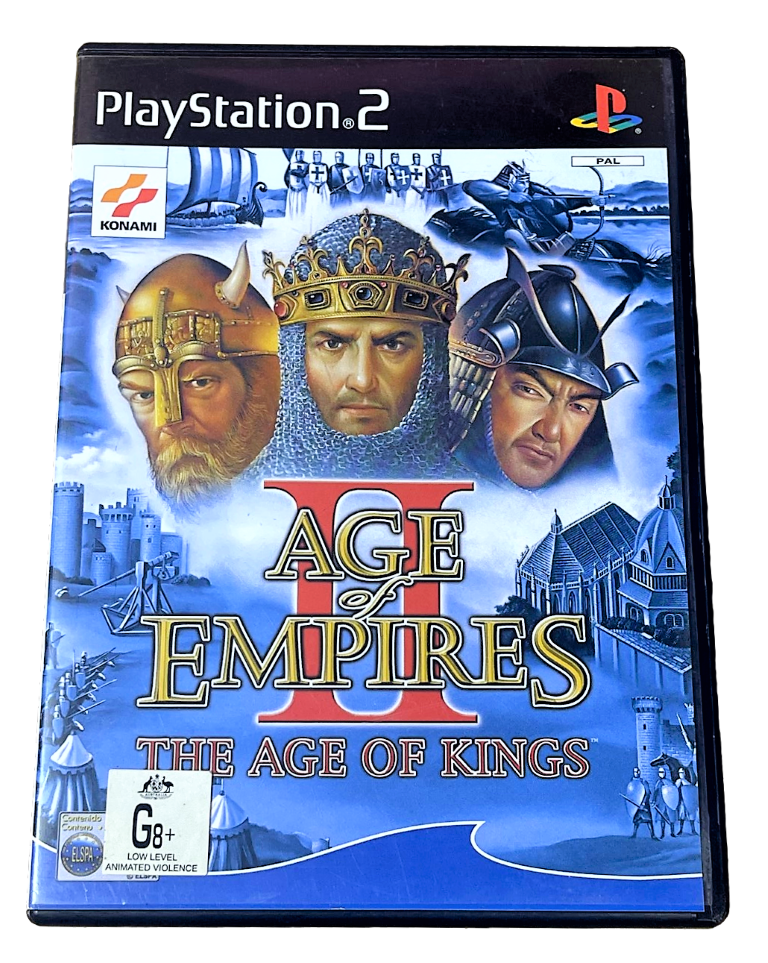 Age Of Empires II The Age Of Kings PS2 PAL *Complete* (Preowned)