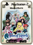 Tales of Rebirth Hori Magic Gate PS2 Memory Card PlayStation 2