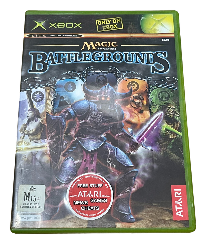 Magic The Gathering Battlegrounds XBOX Original PAL *Complete* (Preowned)