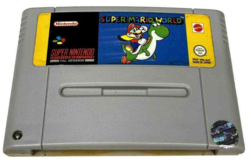 Super Mario World Super Nintendo SNES PAL