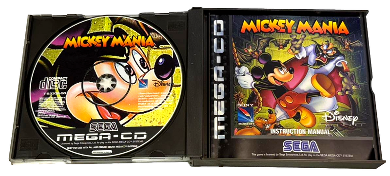 Mickey Mania Mega CD PAL *Complete*