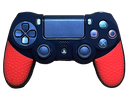 Silicone Cover For PS4 Controller Case Skin - Black/Red0
