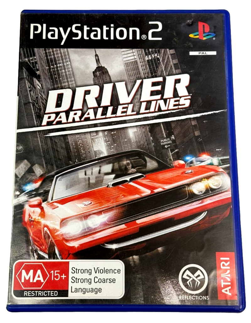 Driver Parallel Lines PS2 PAL *No Manual* (Preowned)