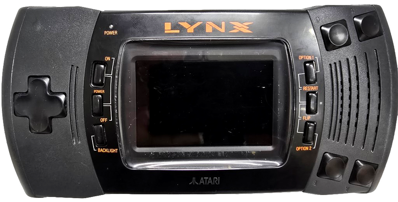 Atari Lynx II Handheld Console PAG-0401 Raplacemed Backlight and Caps