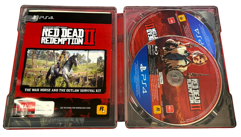 Red Dead Redemption II Sony PS4 Steelbook (Preowned)