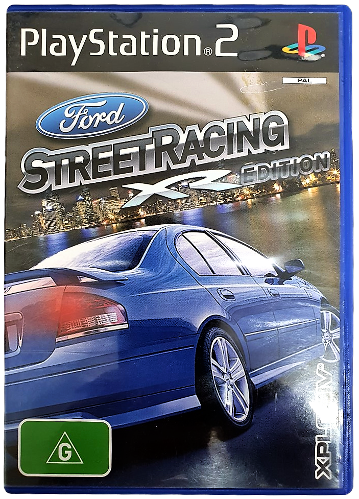 Ford Street Racing XR Edition 2005 PS2 PAL *No Manual* (Preowned)