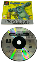 Monsters Inc Scare Island PS1 PS2 PS3 PAL *Platinum Disk and Manual Only*0
