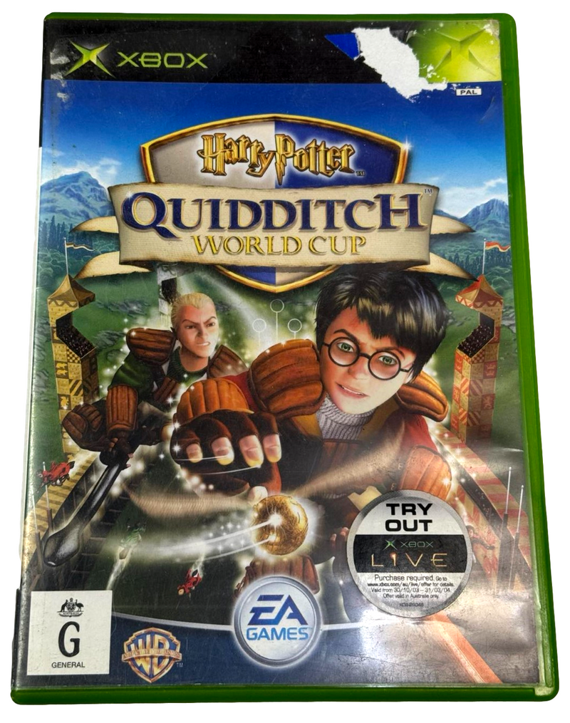 Harry Potter Quidditch World Cup Xbox Original PAL *Ex Rental*