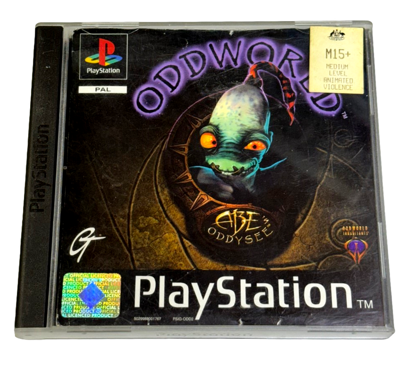 Oddworld Abe's Oddysee PS1 PS2 PS3 PAL *Complete* (Preowned)